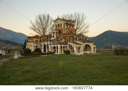 Church At Ancient Mantineia, Arcadia, Peloponnese, Greece