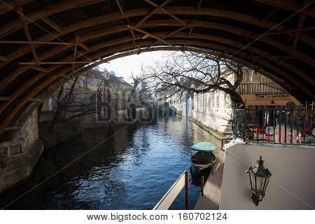Kampa Island With Small River Certovka