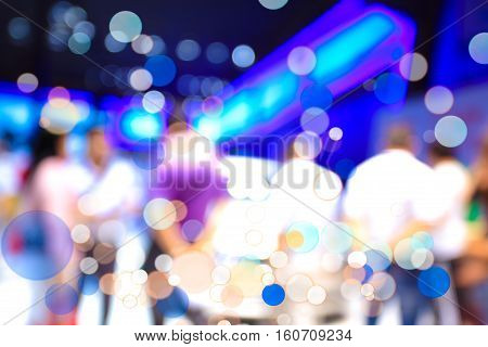 Blurred Blurry Soft Focus Background,people With Car