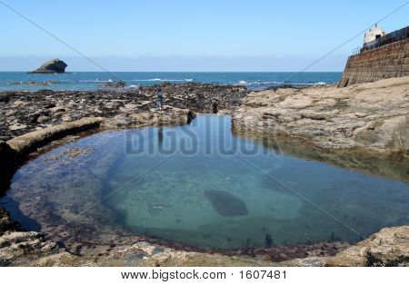 หน้าสระว่ายน้ำ Portreath คอร์นวอลล์