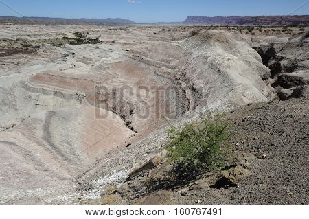 Valle de la Luna natural park on argentina andes, UNESCO world heritage