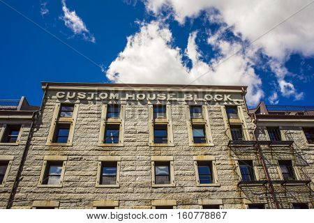 Customhouse Block In Boston