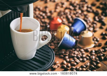 Espresso Coffee And Machine
