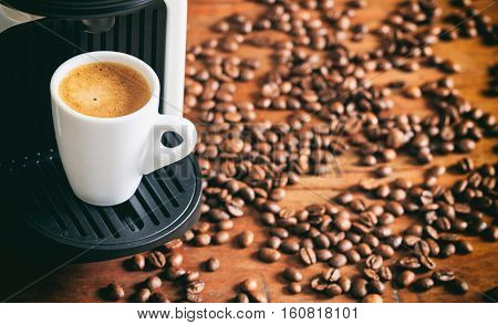 Espresso Coffee And Machine