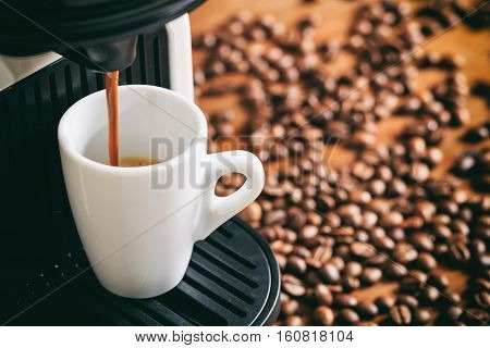 Espresso Coffee And Machine