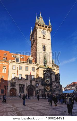 Famous Old Prague Astronomical Clock -prague Orloj