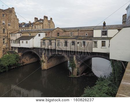 Pulteney Bridge In Bath