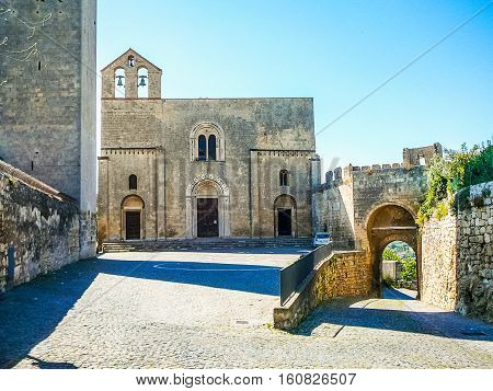 Hdr Santa Maria In Castello In Tarquinia