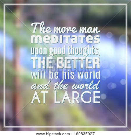 decortive design element, motivation quote illustration frame