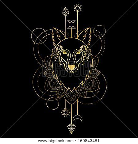 Wolf Geometric Sign
