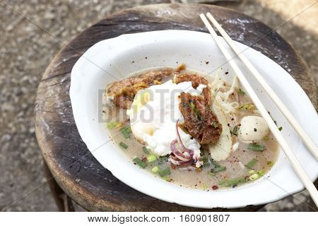 Thai Noodle Chan noodles Tiew tom yum The ancient noodles municipalities
