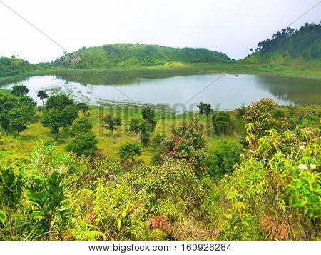 Dringo Lake.
Have you ever heard About Telaga Dringo or Dringo Lake? This beautiful lake is situated on the island of Java, precisely in Batang and the border Banjarnegara in Central Java. Dringo lake is actually not far from Dieng; the route is after Can