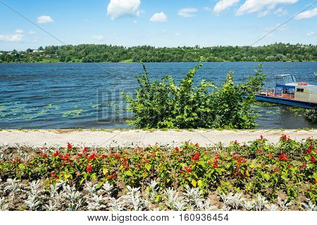 The Volga River In Plyos.