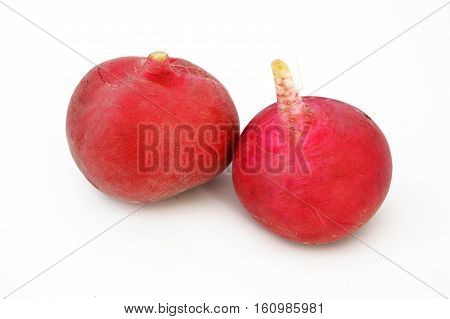 Suitable for food site advertisements radish, turnip, watermelon radish visual stock pictures