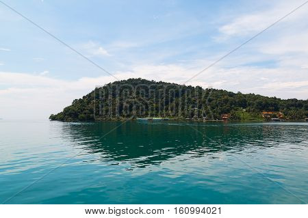 Viewpoint of Koh Chang , Chang Island , Kae Bai , Thailand