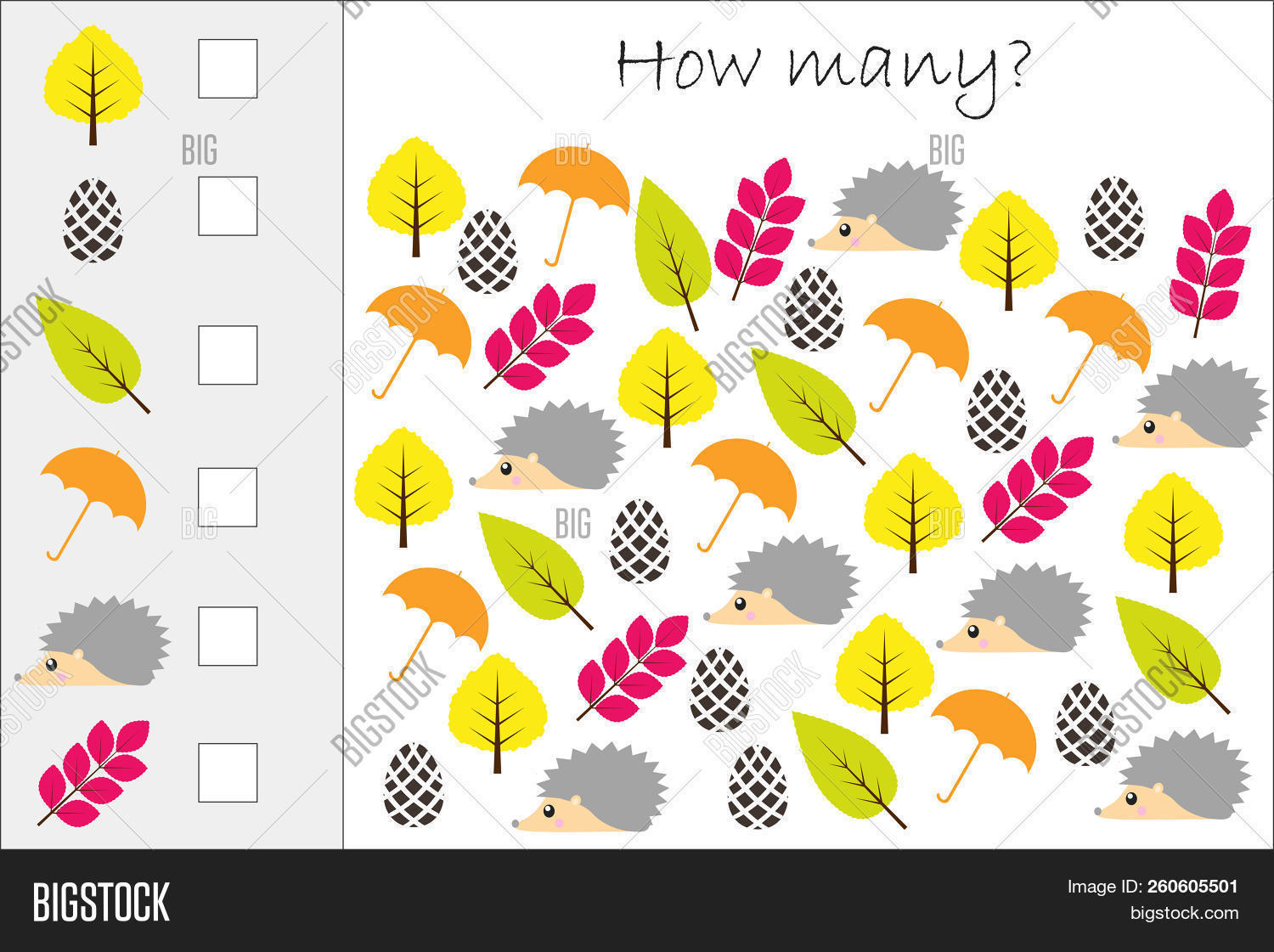 How Many Counting Vector & Photo (Free Trial) Bigstock