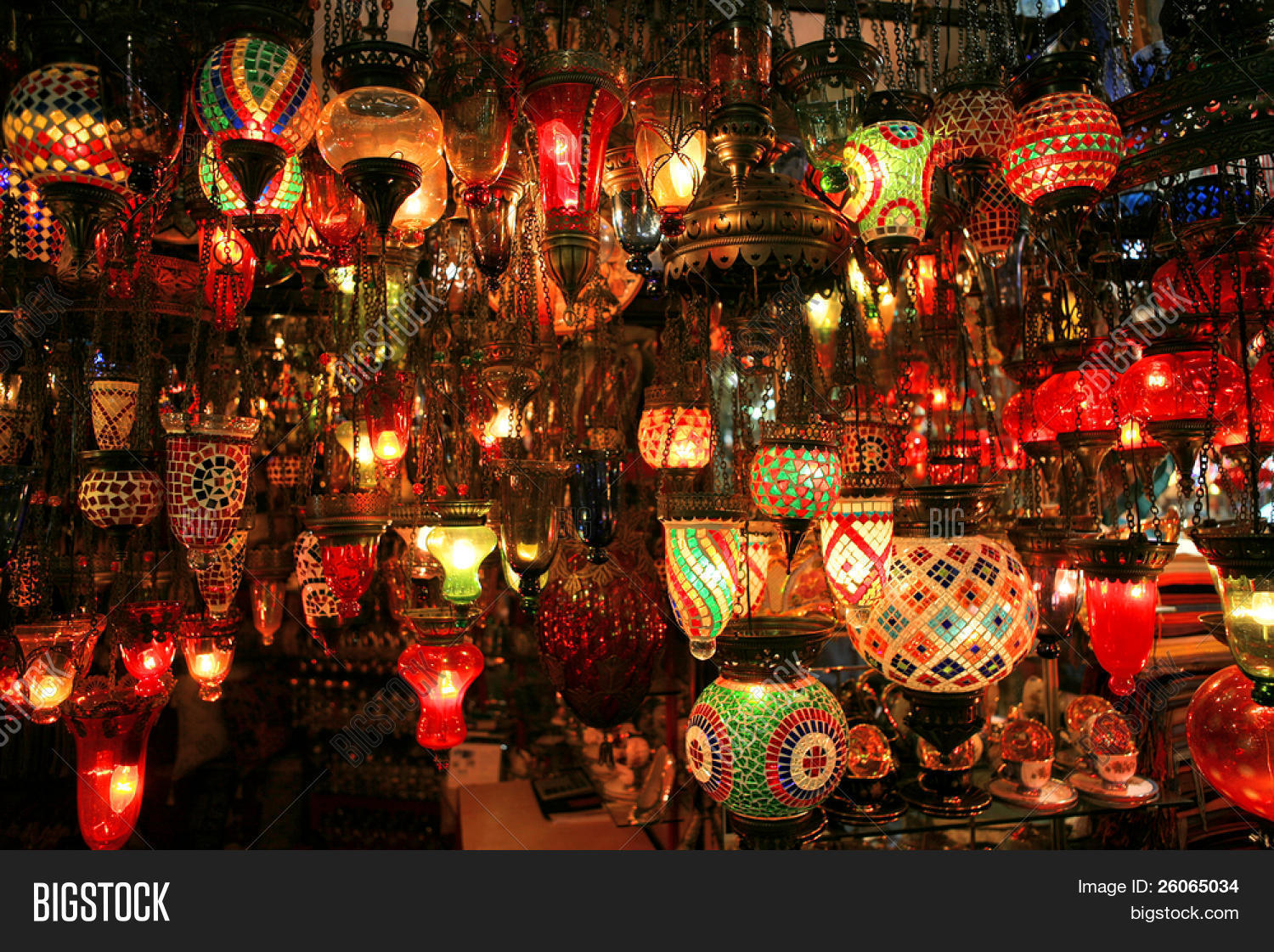 Turkish Lanterns On Image & Photo (Free Trial) Bigstock