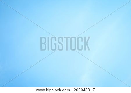 Air Clouds In The Blue Sky.