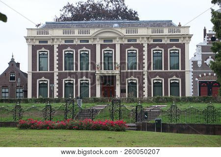 Old Building In Haastrecht Which Is Nowadays Museum Bisdom Van Vliet As Legacy Of The Family Bisdom 