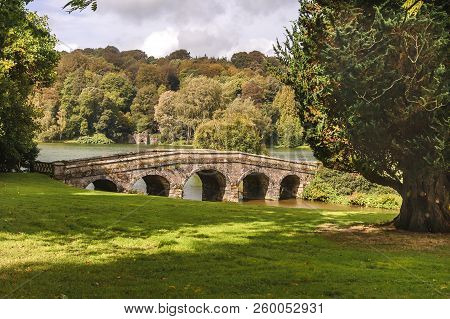 Autumn In The Park, Vibrant Colour, Beautiful Wiev.