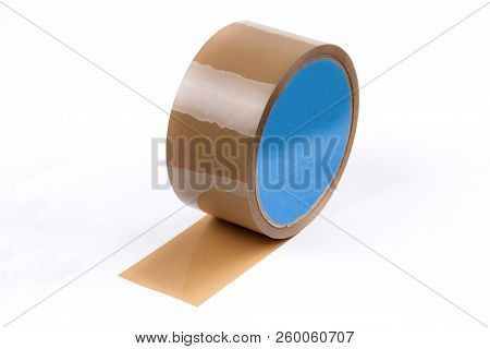 New Duct Tape On A White Background