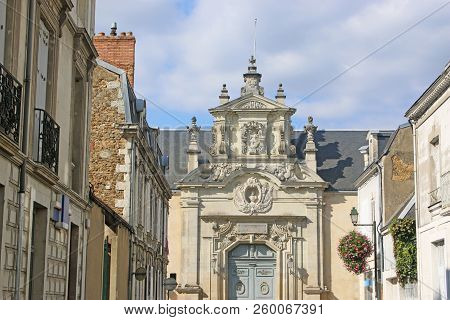 Gateway To The  Military School In La Fleche, France