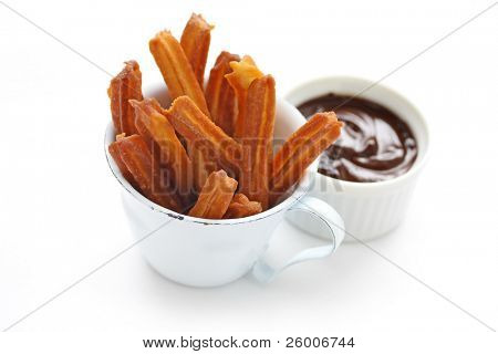 Churros and Hot Chocolate