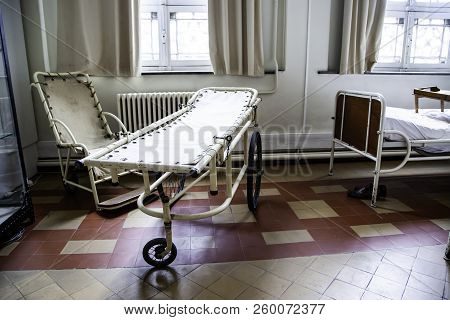 Old Hospital Gurney