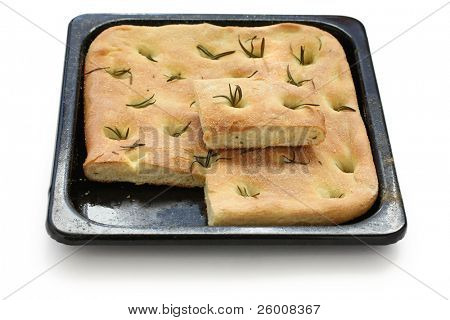 Focaccia, italienisches Fladenbrot