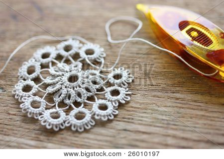 셔틀 tatting 레이스