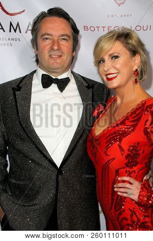 Christopher and Kendra Bollenbach arrive at the 9th Annual Face Forward Gala at the Beverly Wilshire Hotel in Beverly Hills, CA on Sept. 22, 2018.