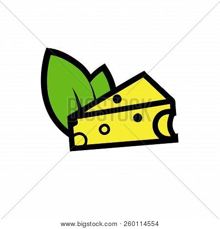 Cheese Nature Sign Vector For Your Bussines