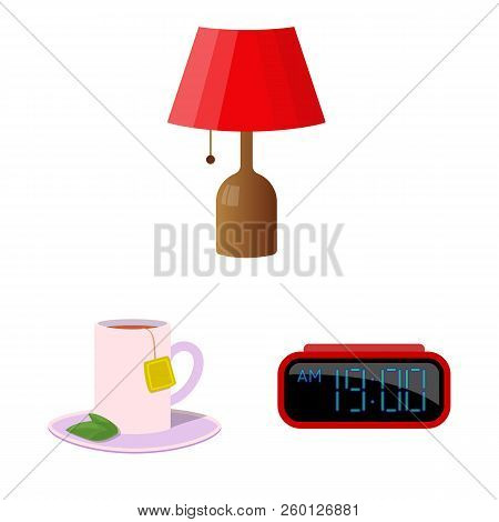 Vector Design Of Dreams And Night Icon. Collection Of Dreams And Bedroom Vector Icon For Stock.