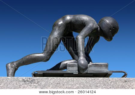Skeleton - rodelen - rodelen - wintersport