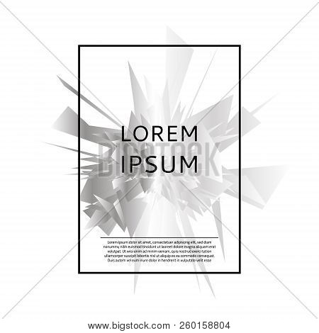 Frame For Your Text. Abstract Templates For Modern Design, Cover, Template, Decorated, Brochure, Fly