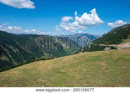 Mountains In The Bonaigua In The Valley Of Aran, Pyrenees