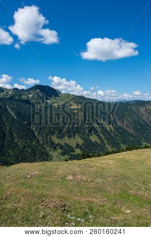 Mountains In The Bonaigua In The Valley Of Aran, Pyrenees