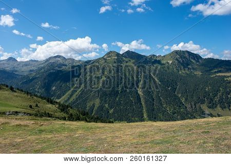 Mountains In The Bonaigua In The Valley Of Aran, Pyrenees