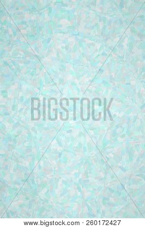 Abstract Illustration Of Vertical Gainsboro Impressionist Oil Painting Background, Digitally Generat