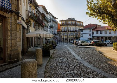 Guimaraes, Portugal - September 26, 2018 : Largo Condessa Do Juncal Plus One Of The Beautiful Places