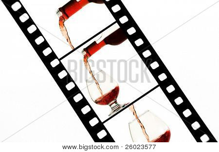 电影地带与葡萄酒的管理单元射击