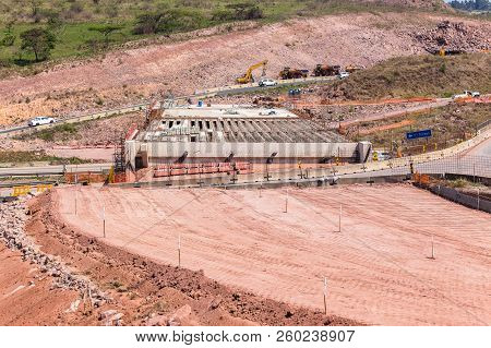 Highway New Bridge Expansion Construction