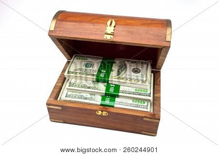 Chest Full Of Tickets For Hundred Dollars