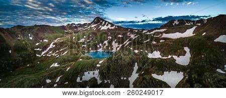Lake Como - Poughkeepsie Pass, San Juan Mountains Off Engineer Pass, Colorado, Usa