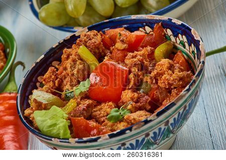 Hyderabadi Keema Shimla Mirch