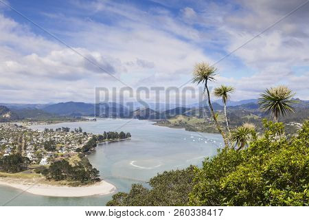 The View From Mount Puka, Tairua, Looking Over Pauanui.