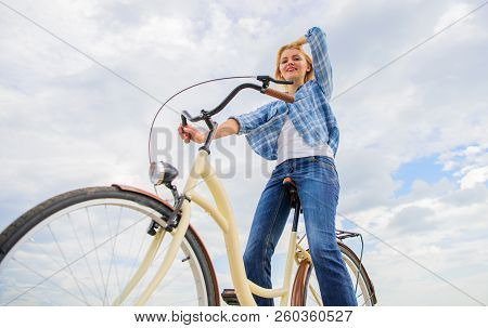Most Satisfying Form Of Self Transportation. Cycling Gives You Feeling Of Freedom And Independence. 