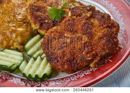South India Food -katharikka Cutlet ,brinjal Cutlet, Masala Stuffed Brinjal Cutlet.