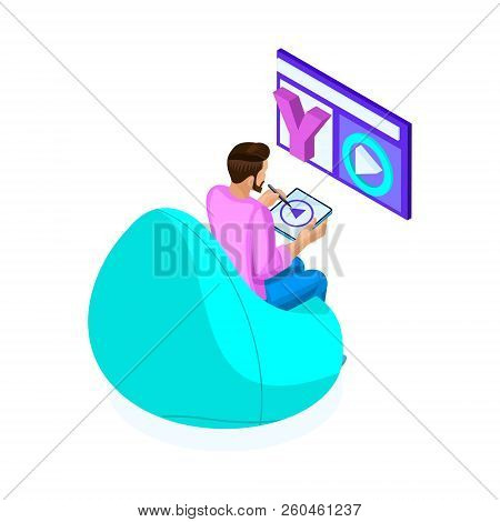 Sometric Young Man Edits Video, Video Editing For Social Networks, His Blog, Freelance Work, Works O