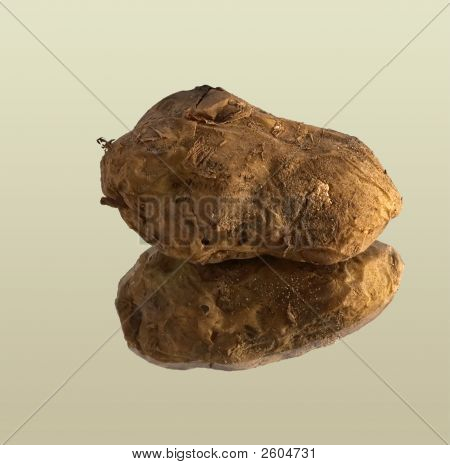 Patate fritte su un Mangal